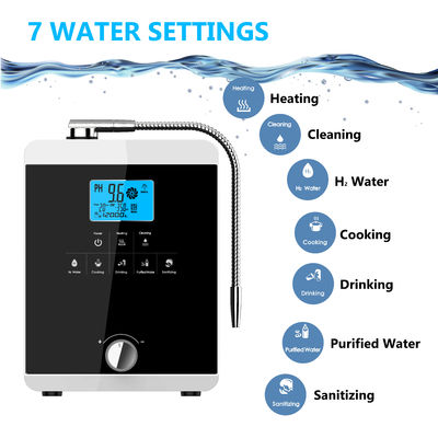 EHM 11-Plate Water Ionizer với 3.8 Inch LCD và Platinum Coating