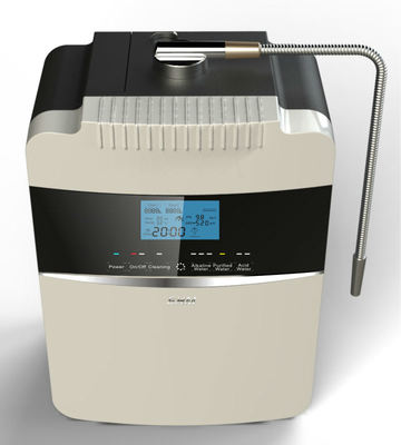 High Performance Alkaline Water Machine with pH Range 2.5~11.2 ORP +500 to -800 and 15*9cm Titanium Plates