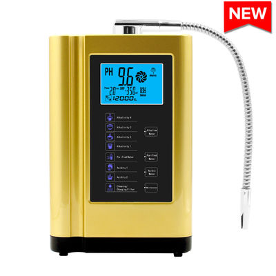 EHM-729 Household Alkaline Water Ionizer with 1-4L/min Flow Rate 130W Power and 110-240V Voltage